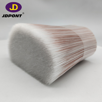 Material de cerdas de cepillo de sección transversal roja mixta blanca