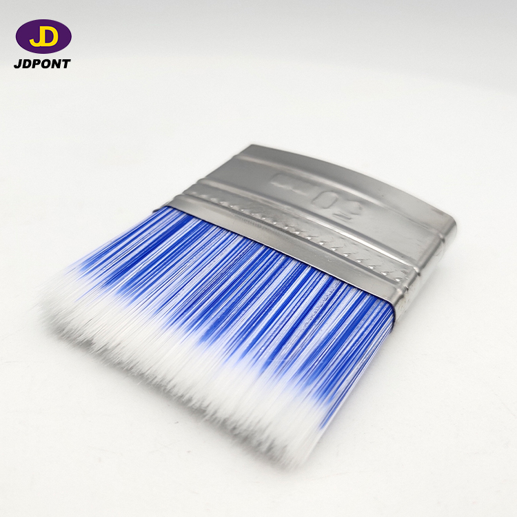 Mezcla de filamento hueco blanco y azul.