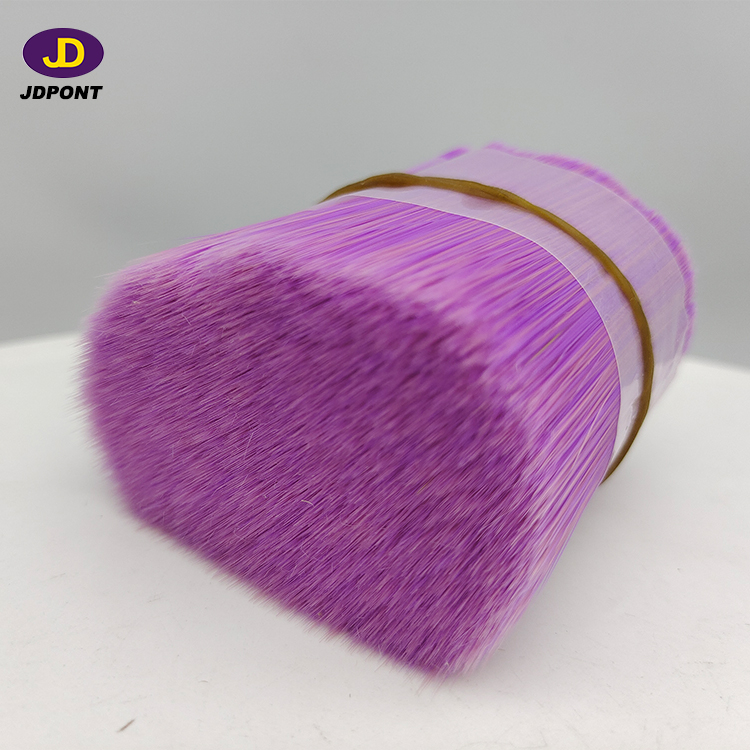 FILAMENTO DE MEZCLA DE TRES COLORES (ROSA Y MORADO Y AMARILLO) Material del cepillo para teñir el cabello