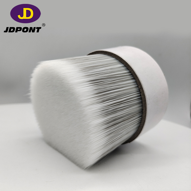 Filamento de cepillo cónico sólido gris de mezcla blanca para cepillo JDF114 #