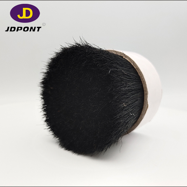 Cerda hervida Natural Black 90% Tops para cepillo JDNBB / 90 / W439
