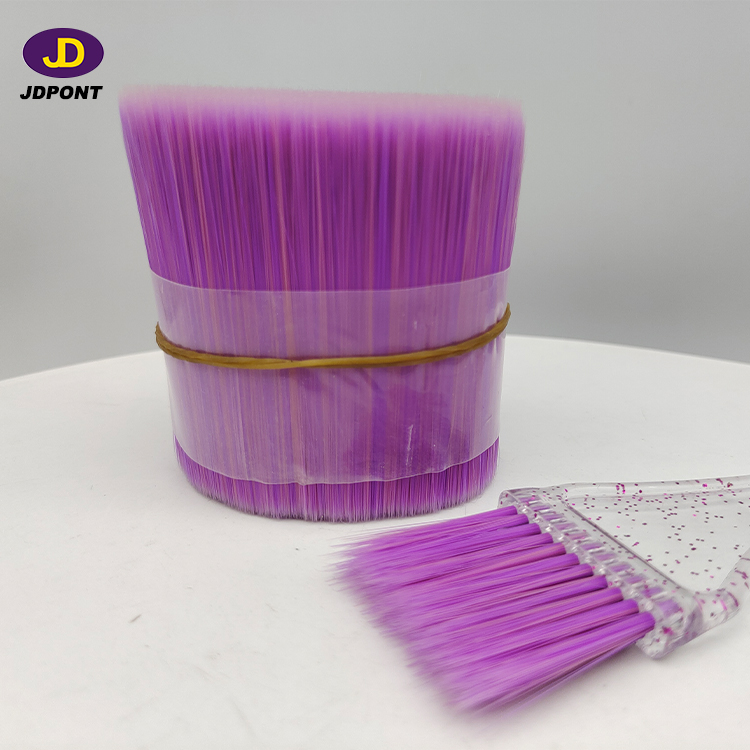 FILAMENTO DE MEZCLA DE TRES COLORES (ROSA Y MORADO Y AMARILLO) Material del cepillo para teñir el cabello