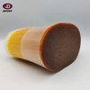 Filamento de pincel cónico físico de color amarillo de nailon para pincel