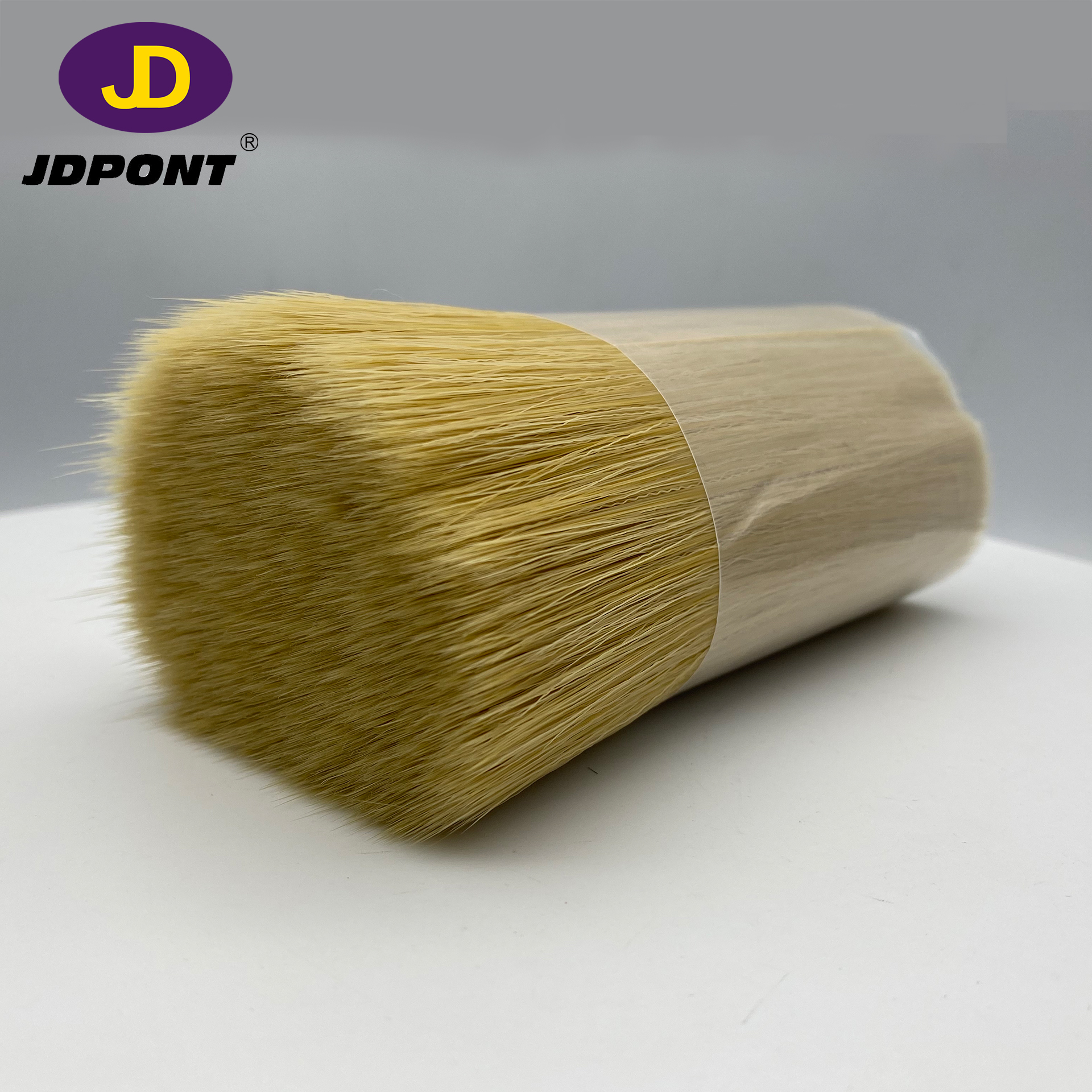 Filamento de cepillo cónico doble de cerdas blancas de imitación para cepillo --------- JDDTF-2